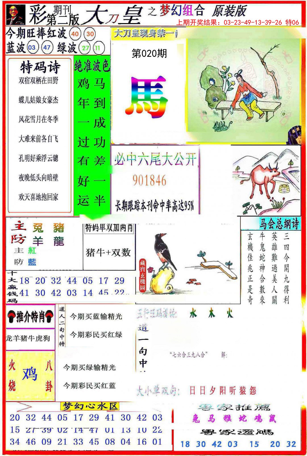 2025020期大刀皇之(梦幻组合)