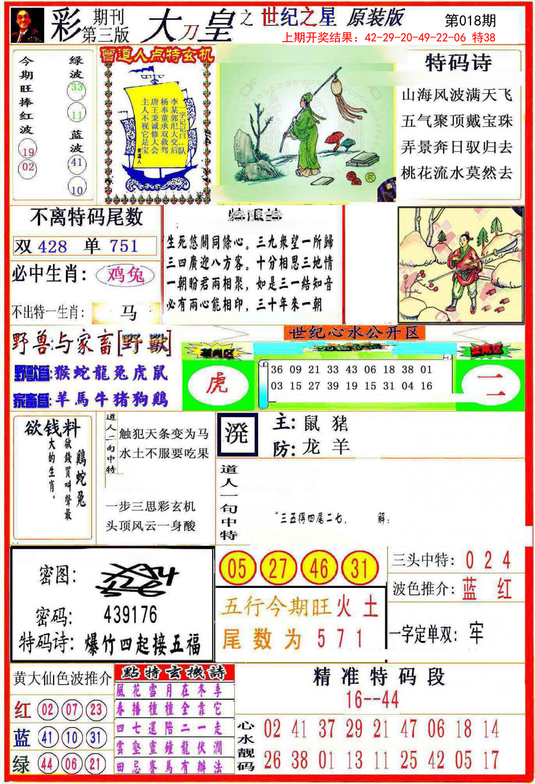 2025018期大刀皇之(世纪之星)