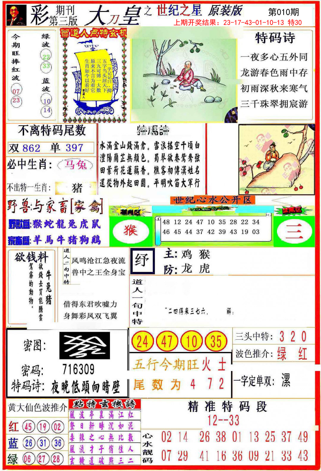 2025010期大刀皇之(世纪之星)