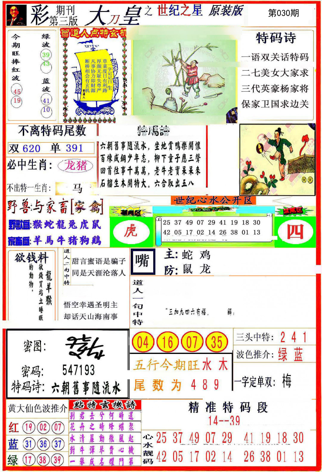 2025030期大刀皇之(世纪之星)