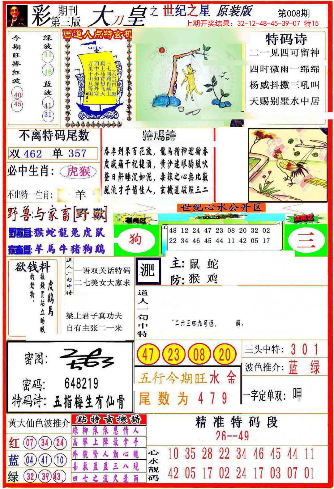 2025008期大刀皇之(世纪之星)