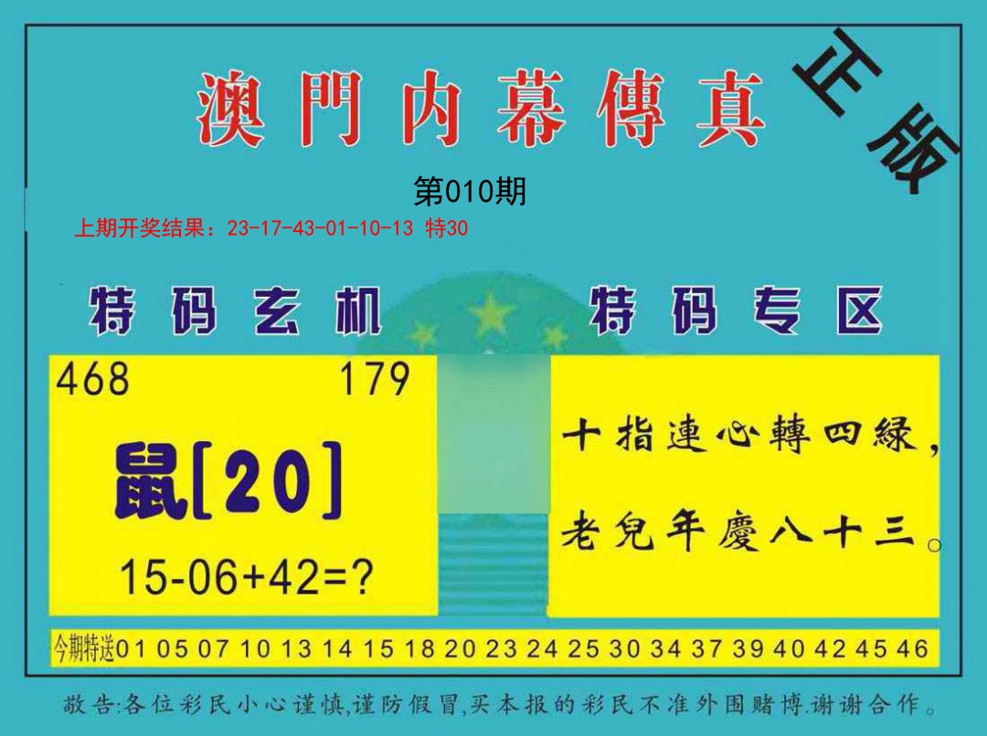 2025010期内幕传真