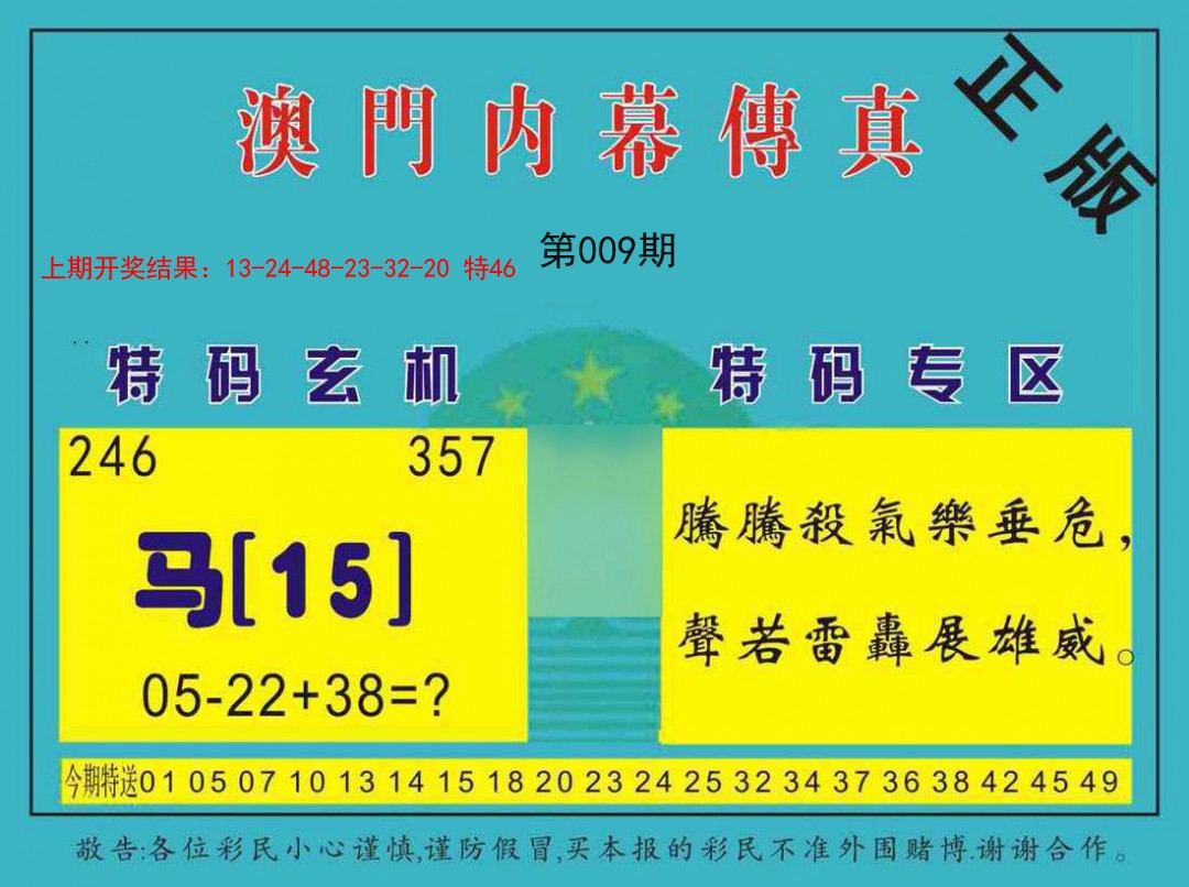 2025009期内幕传真