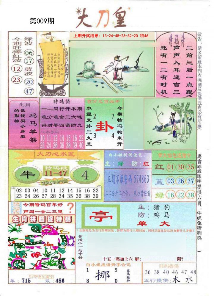 2025009期大刀皇