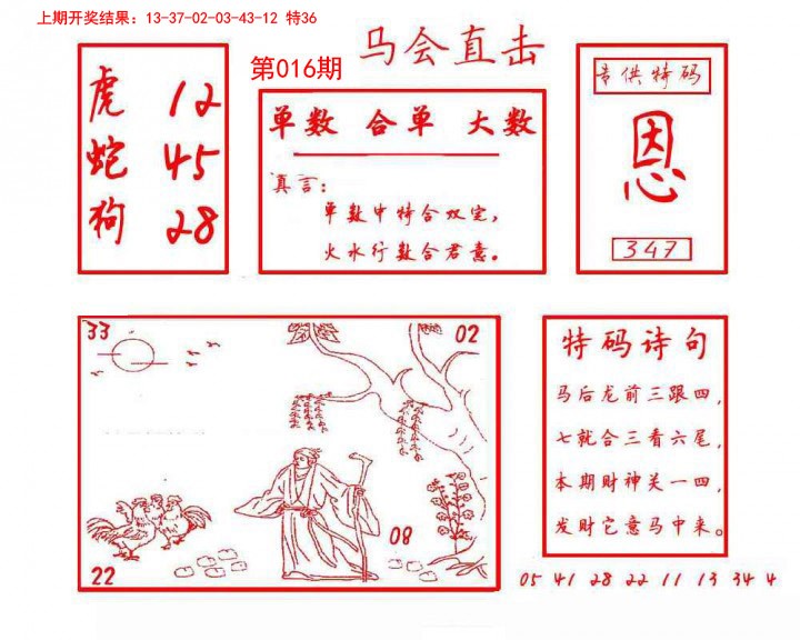 2025016期马会直击