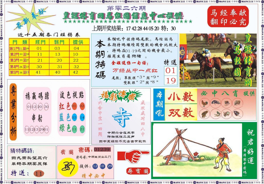 2025026期体育网马经图