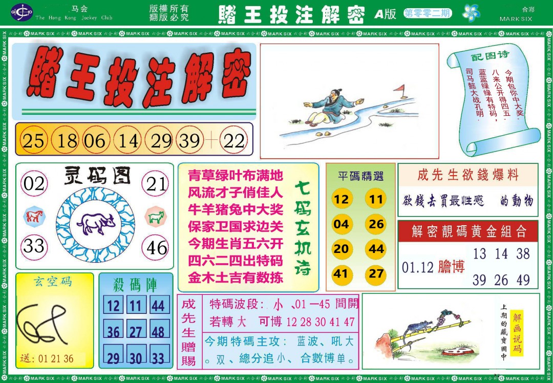 2025002期赌王投注解密