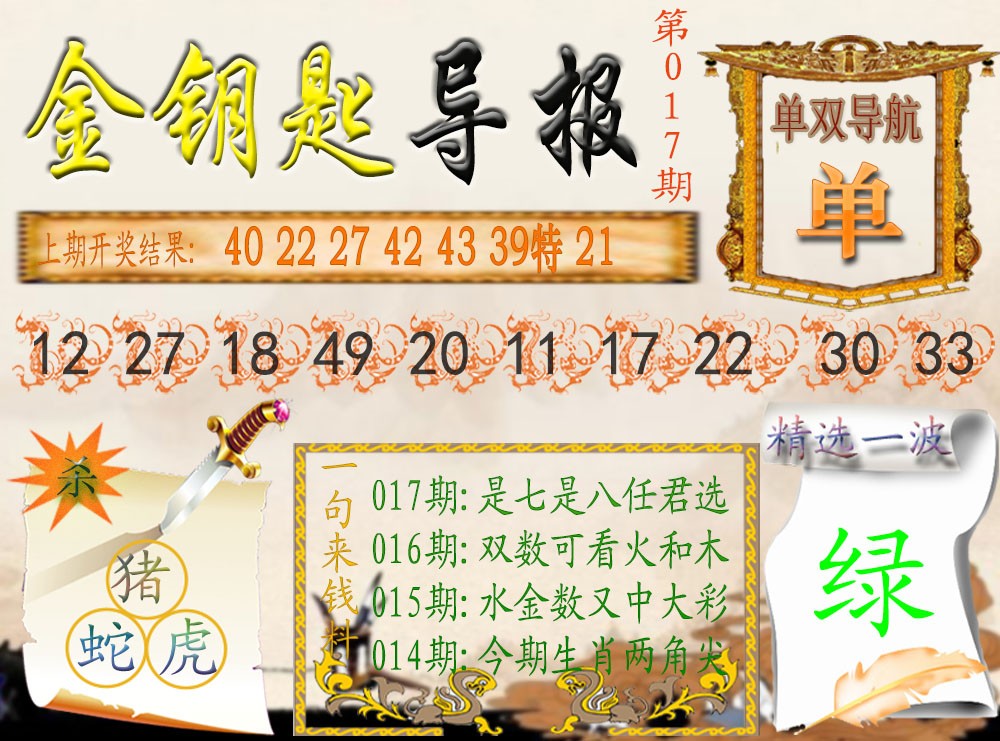 2025017期《金钥匙导报》