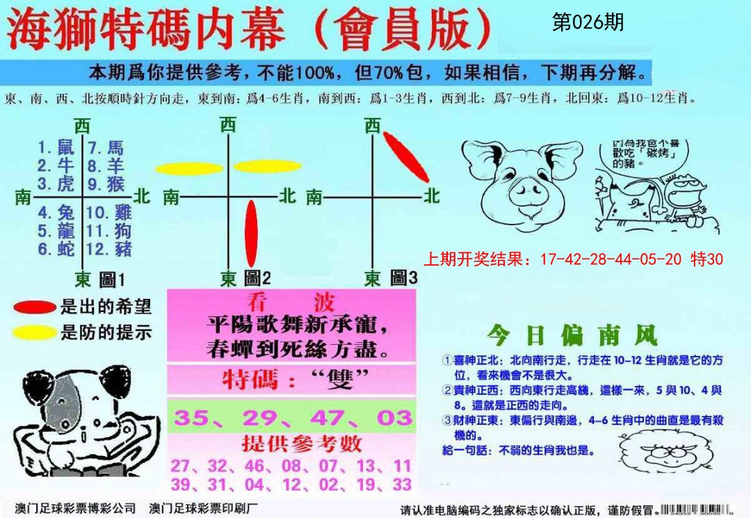 2025026期海狮特码会员报