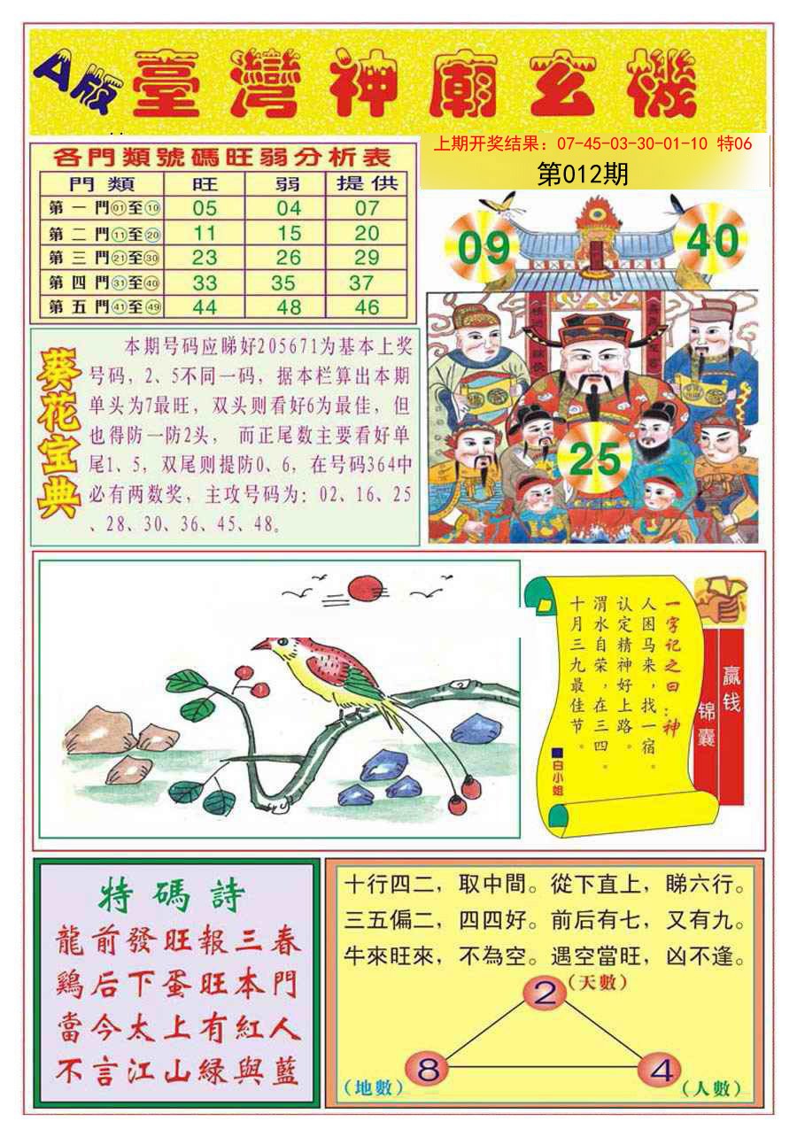 2025012期台湾神庙A