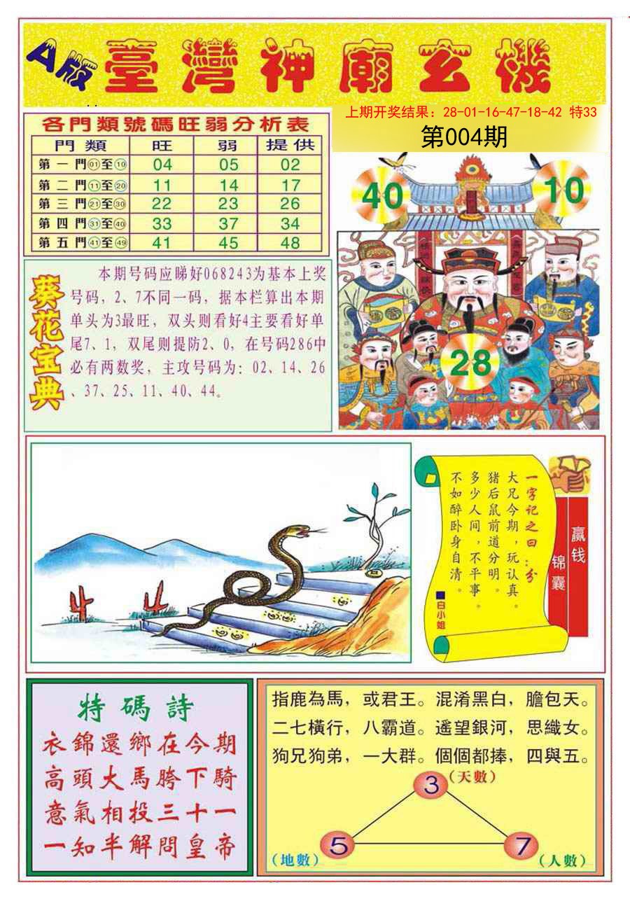 2025004期台湾神庙A