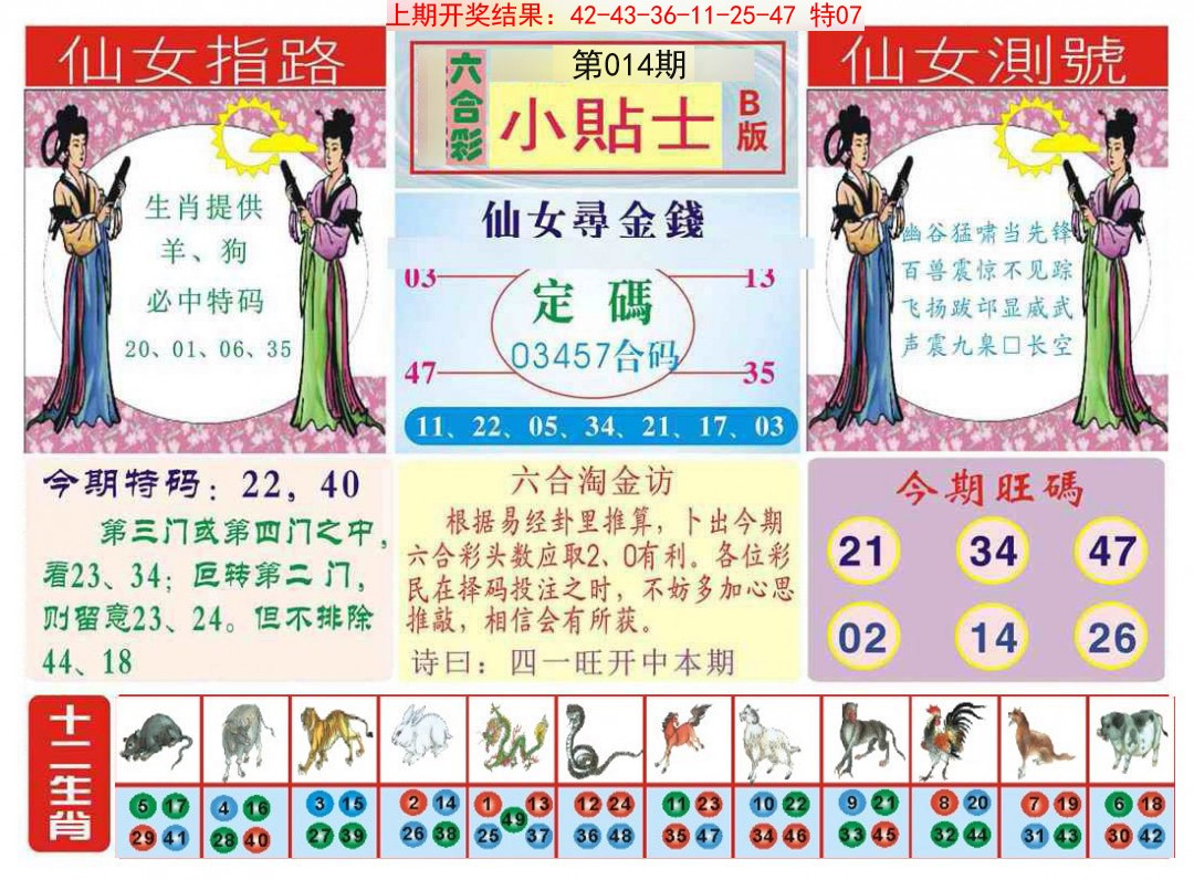2025014期小贴士B
