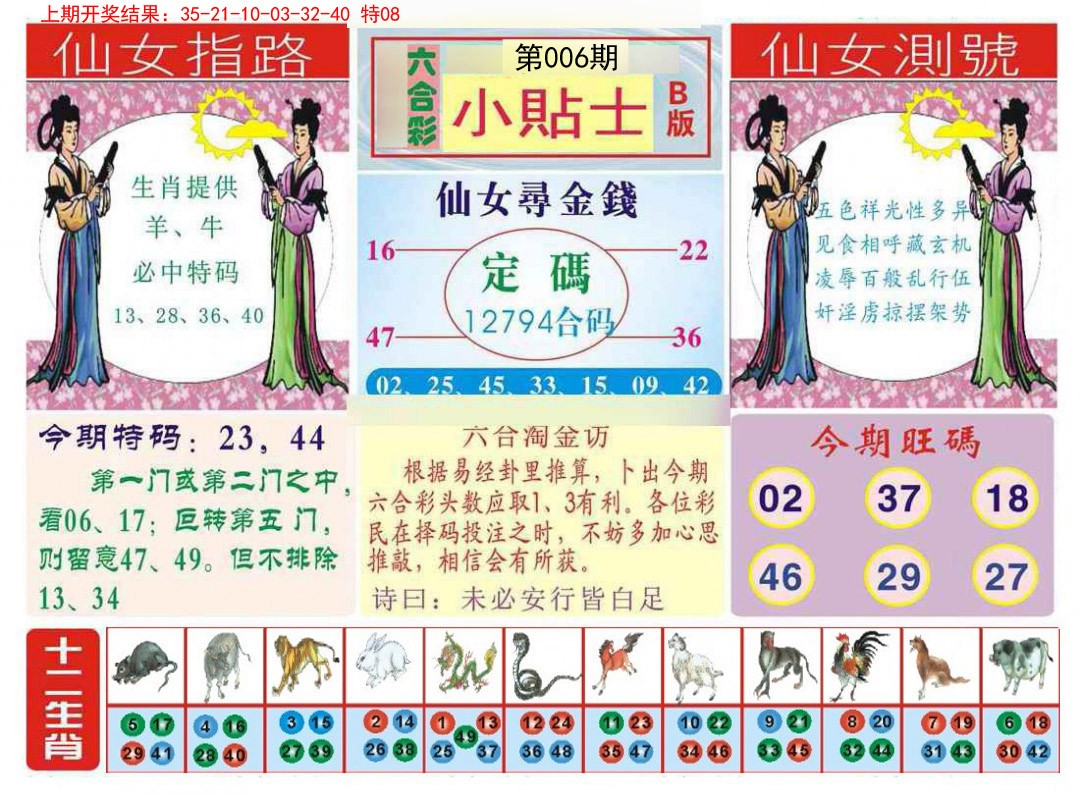 2025006期小贴士B