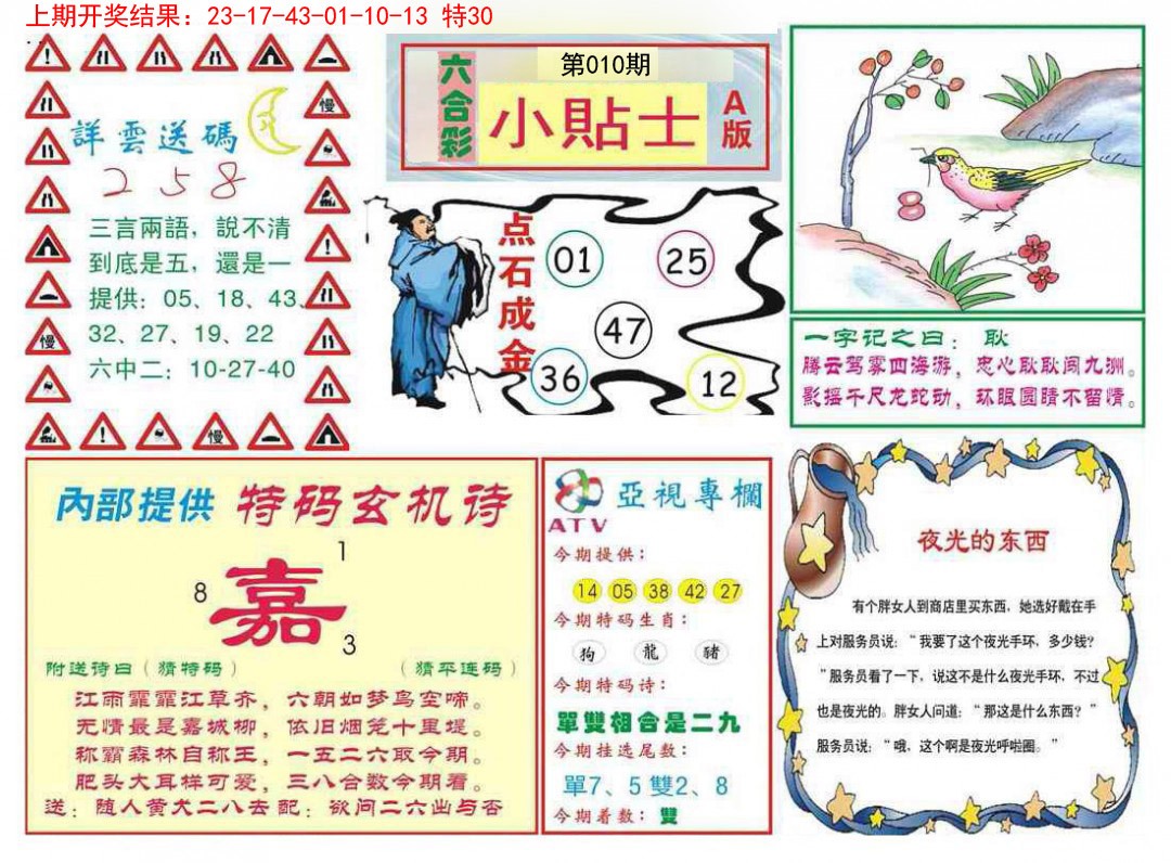 2025010期小贴士A