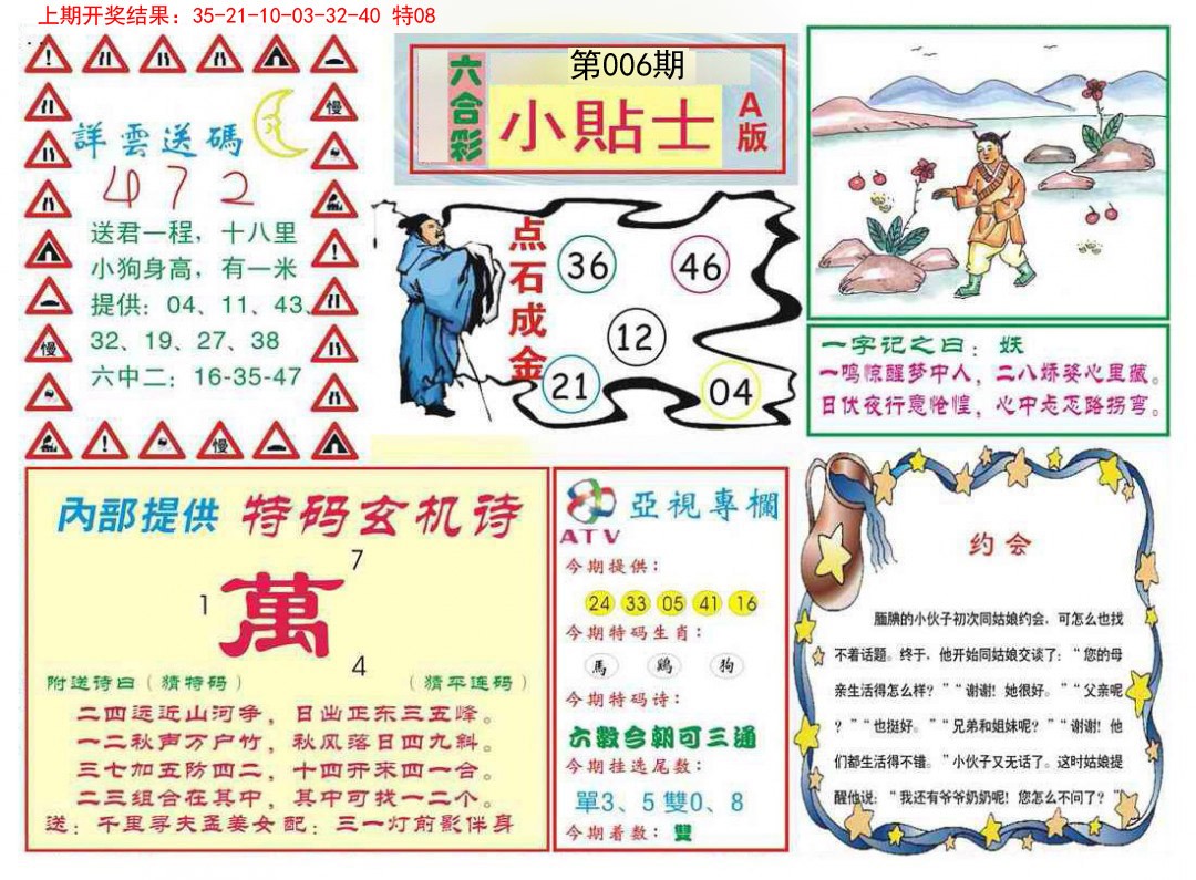 2025006期小贴士A