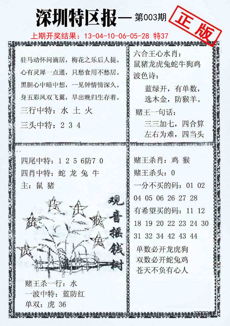 2025003期深圳特区报A