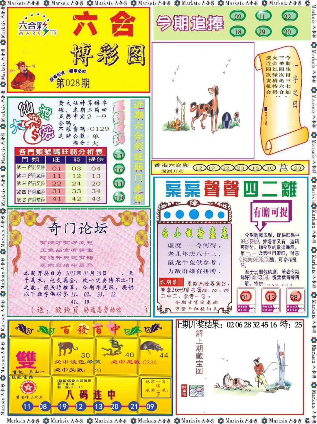 2025028期六合博彩图