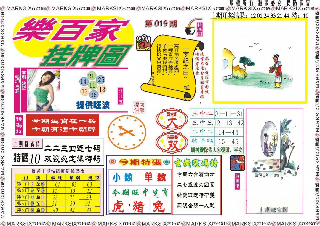 2025019期乐百家挂牌图
