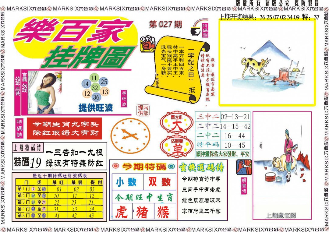 2025027期乐百家挂牌图