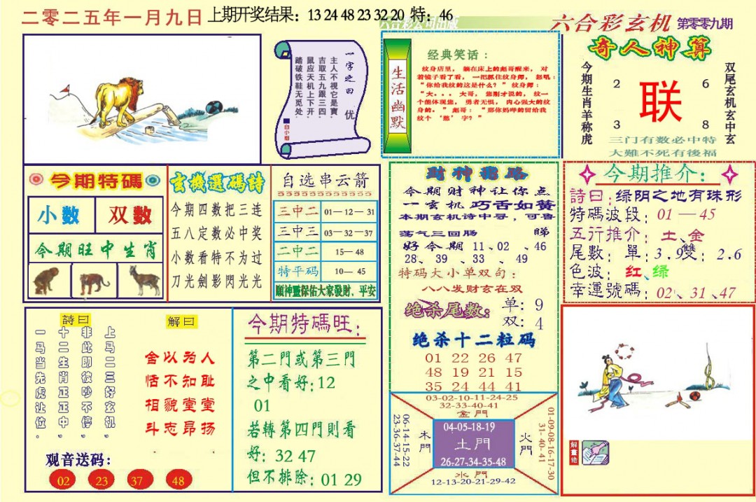 2025009期六合玄机