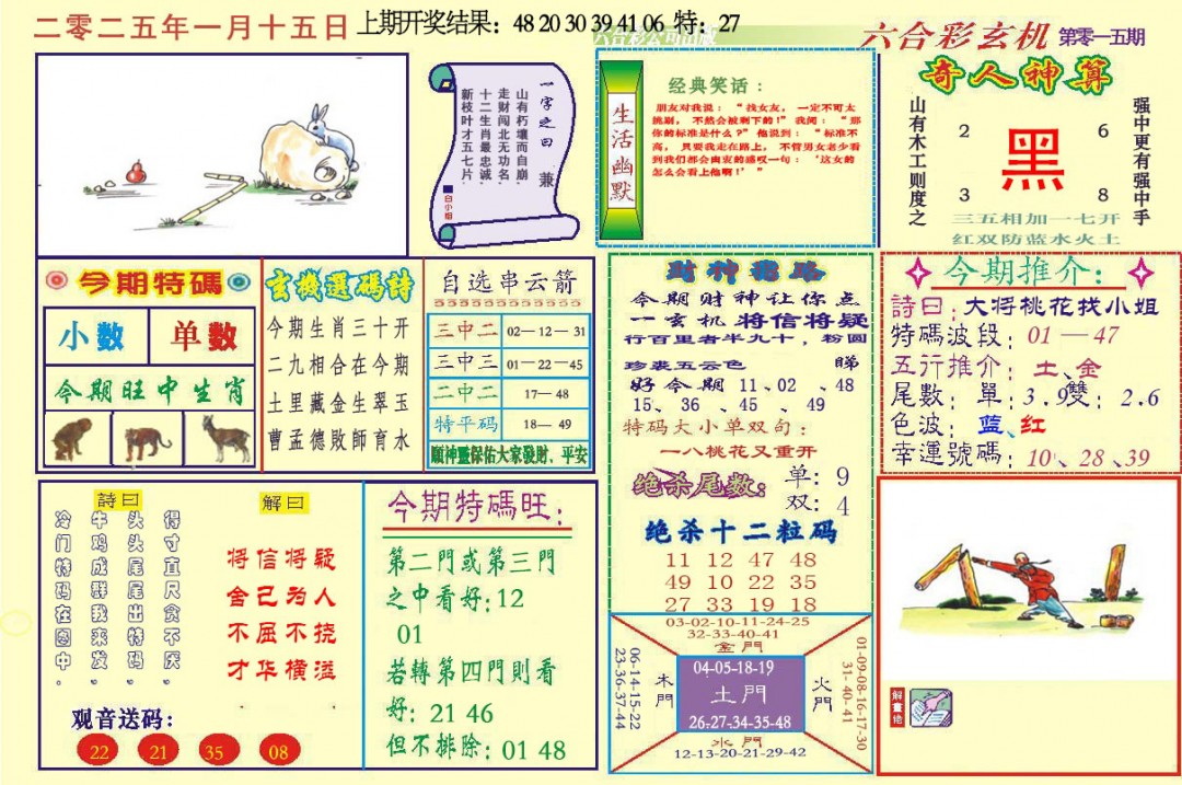 2025015期六合玄机