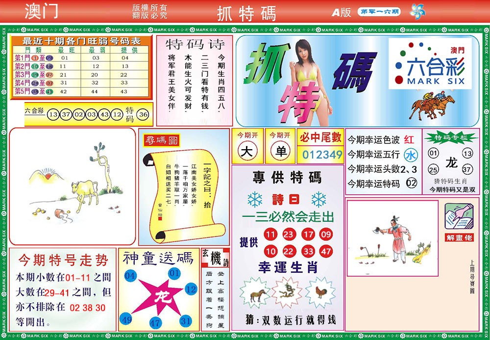 2025016期118抓特码A