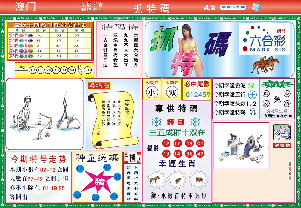 2025019期118抓特码A