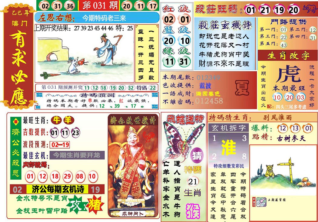 2025031期118有求必应