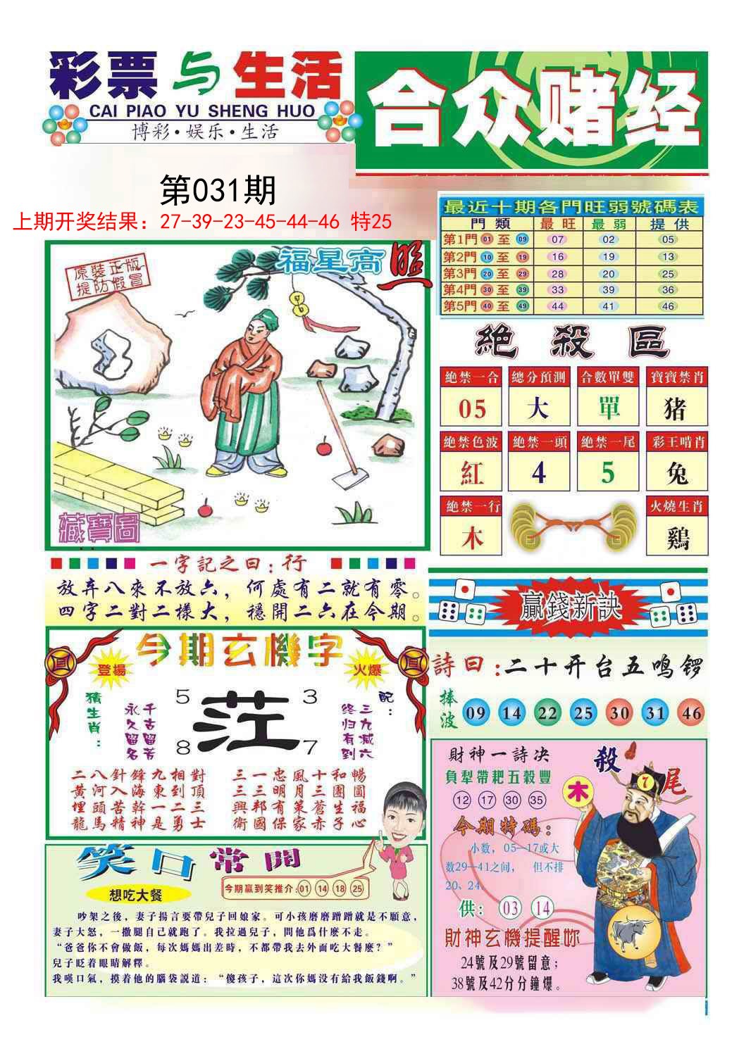 2025031期合众赌经A