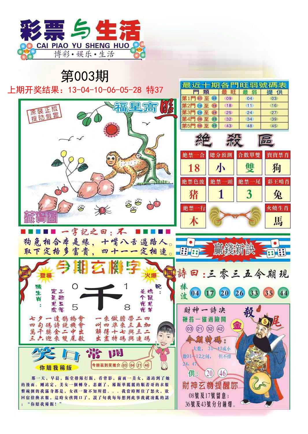 2025003期合众赌经A