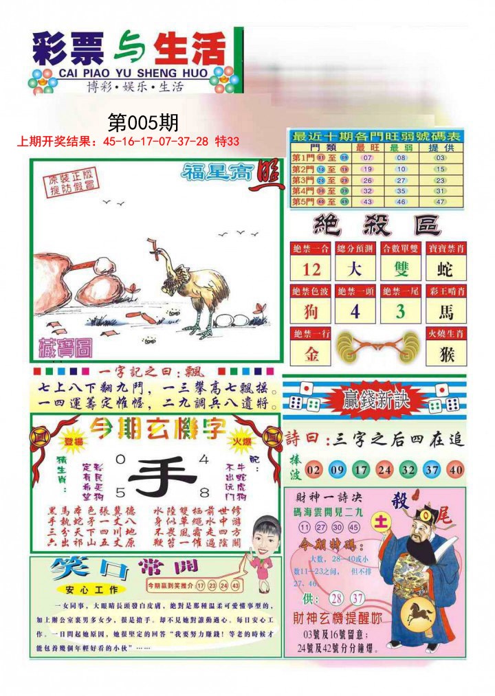 2025005期合众赌经A