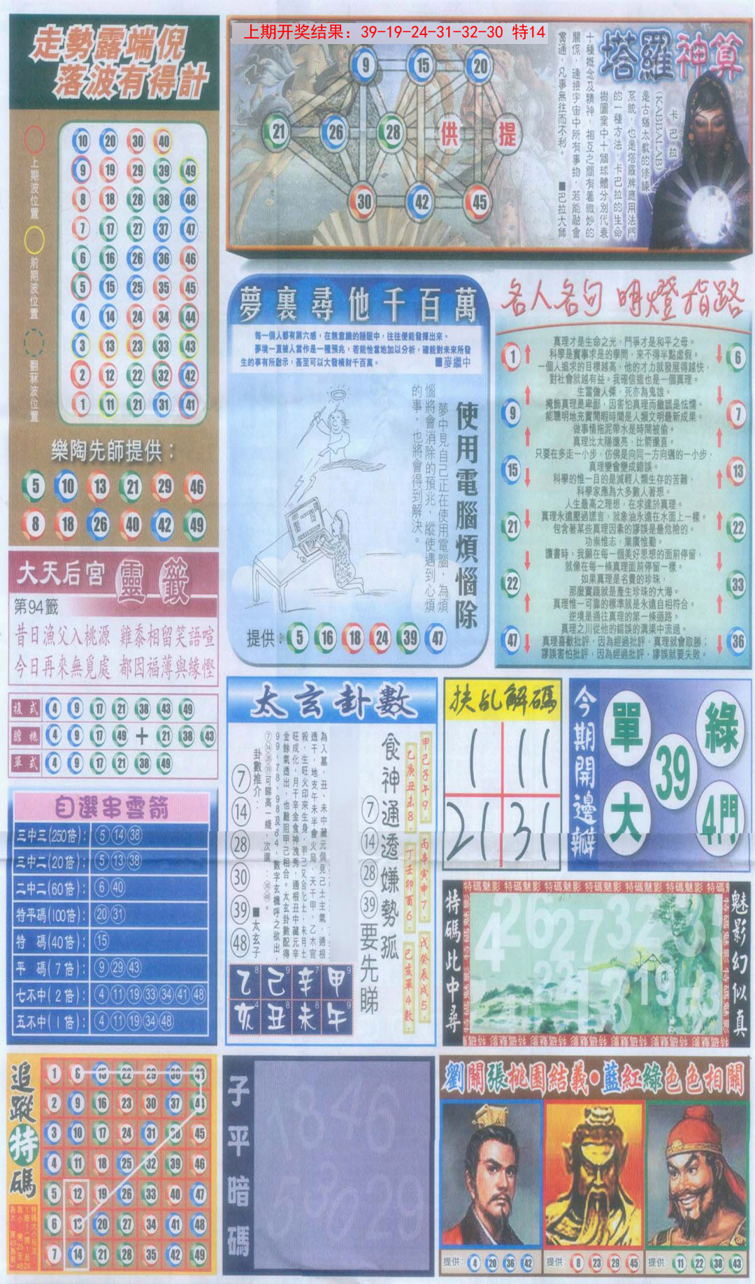 2025022期新报跑狗-2(背面)