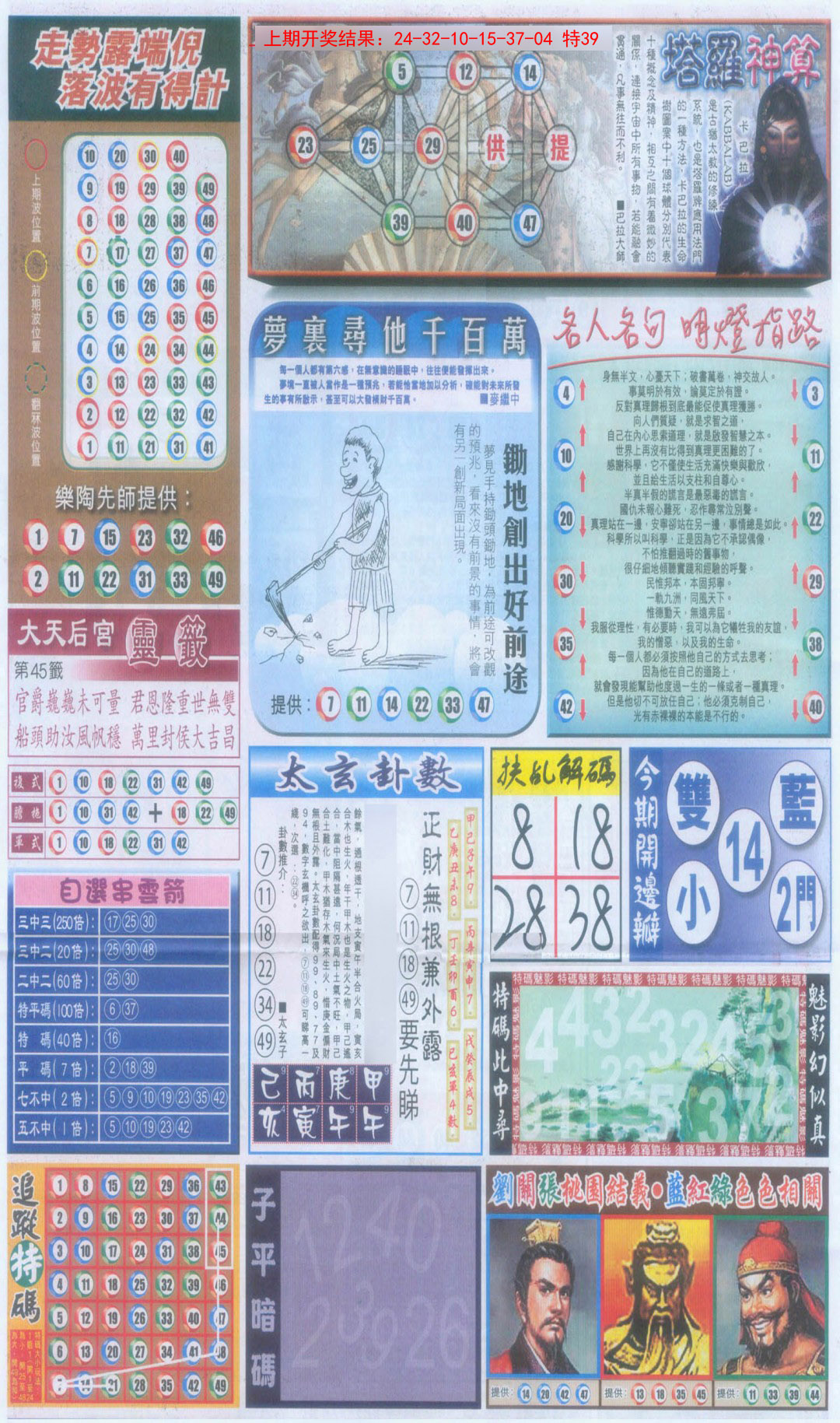 2025013期新报跑狗-2(背面)