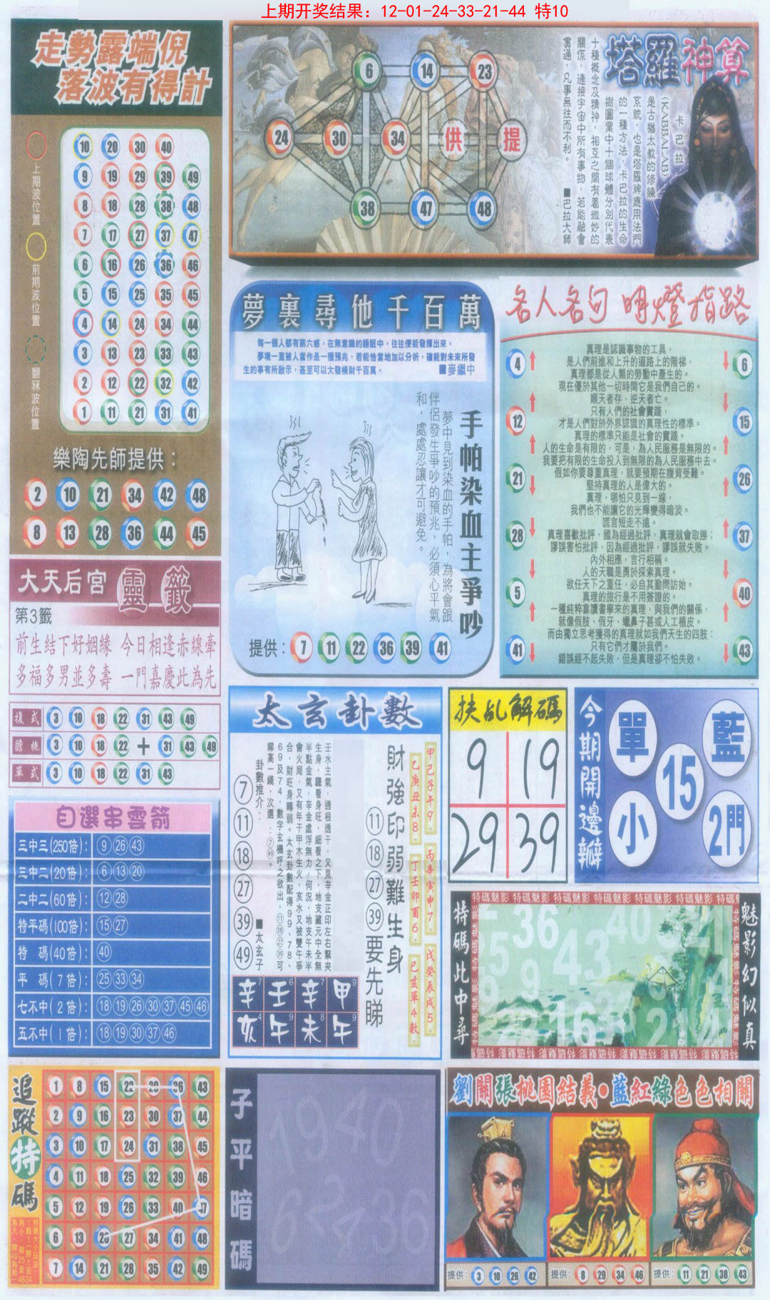 2025019期新报跑狗-2(背面)