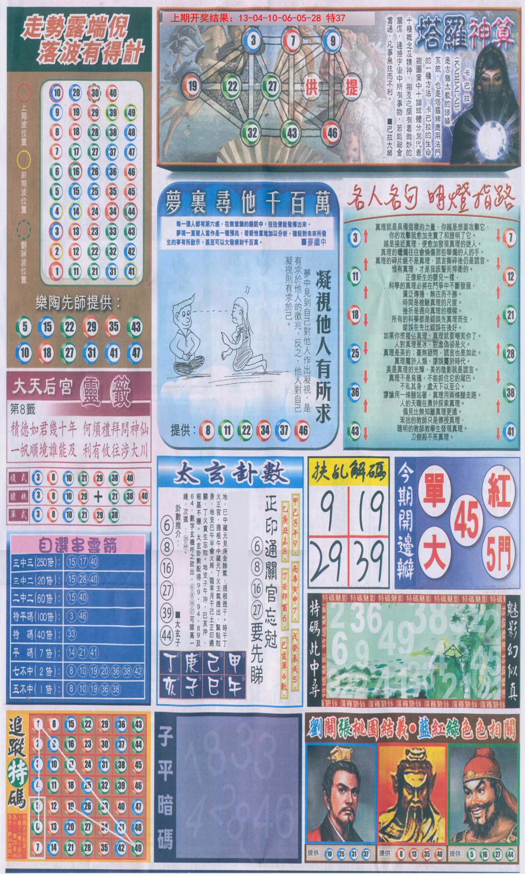 2025003期新报跑狗-2(背面)
