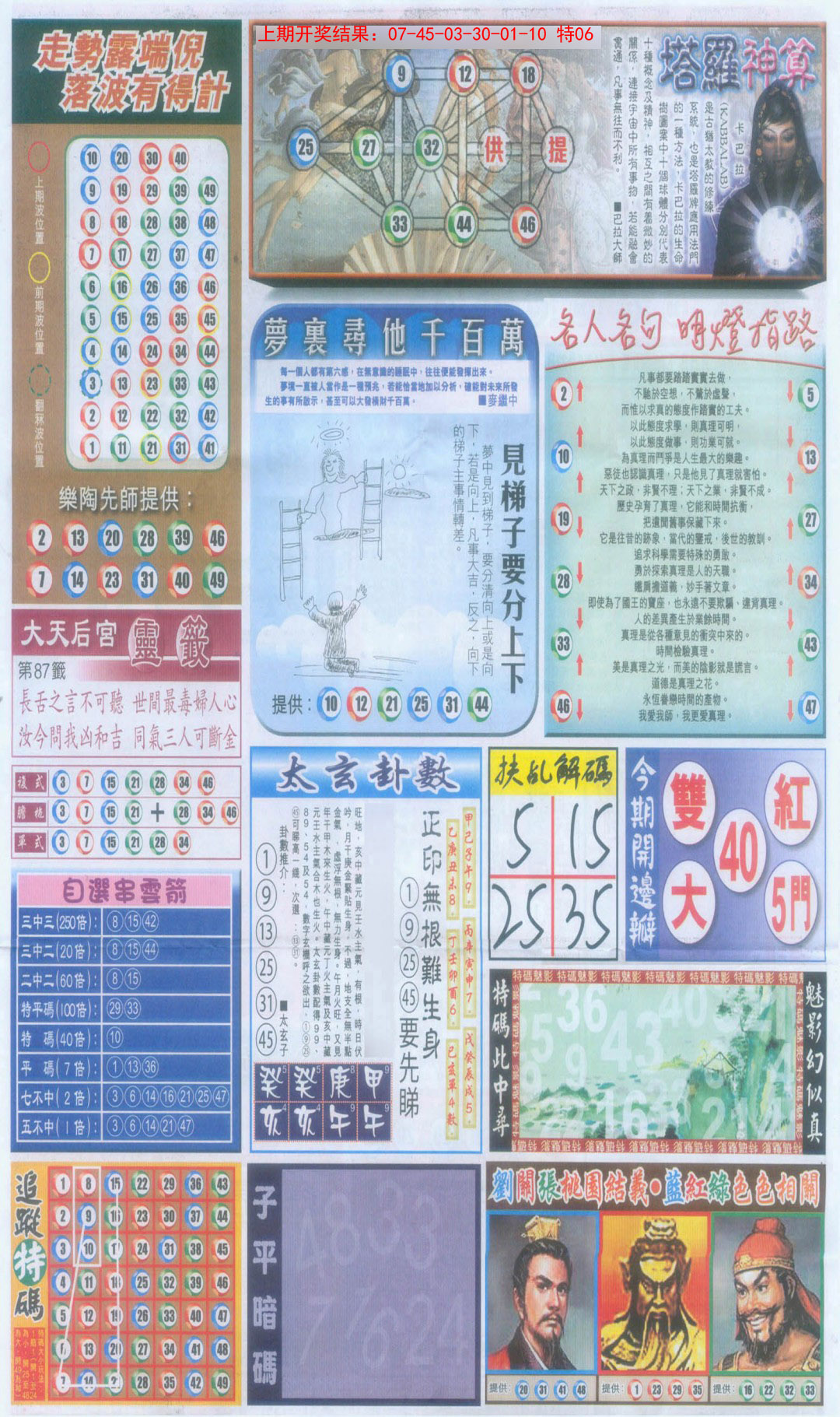 2025012期新报跑狗-2(背面)