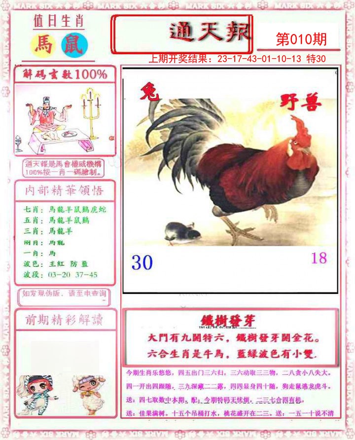 2025010期小喜通天报