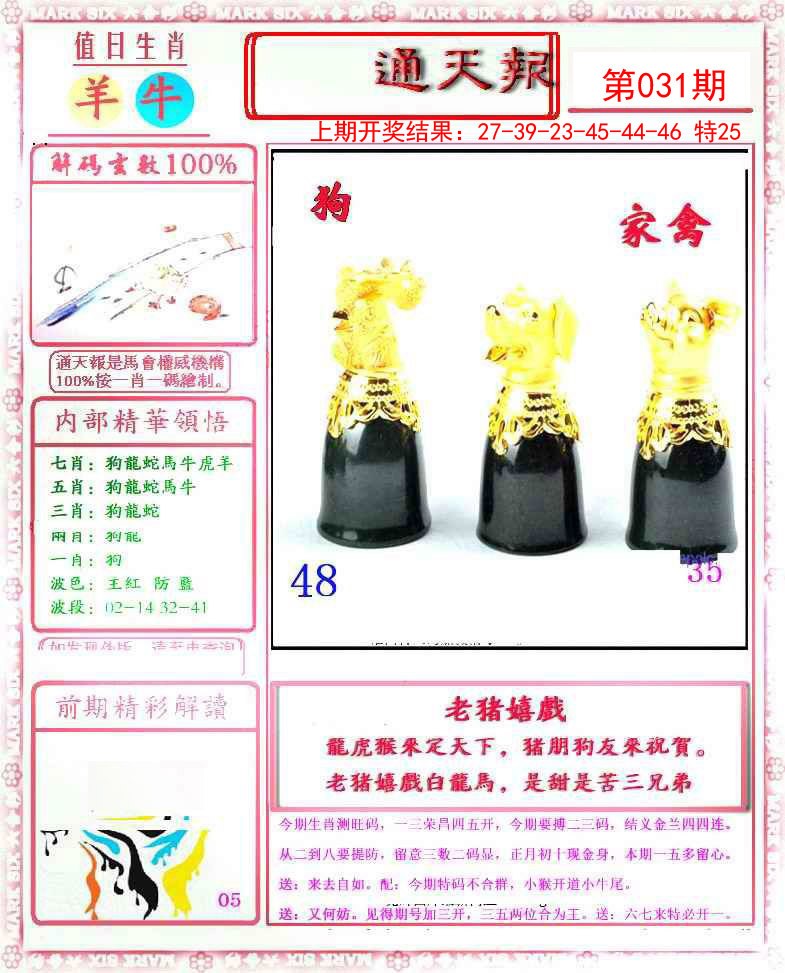 2025031期小喜通天报
