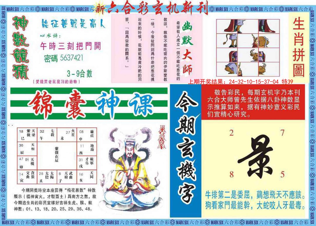 2025013期新六合彩特码新刊B