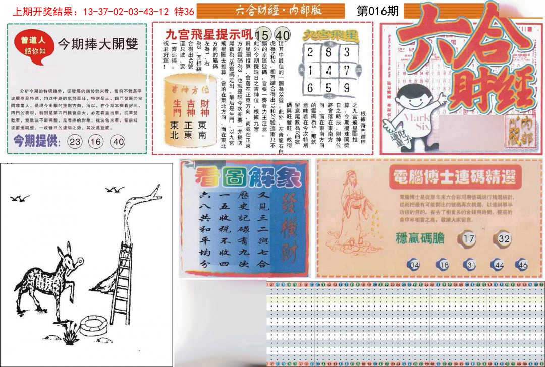 2025016期六合财经A