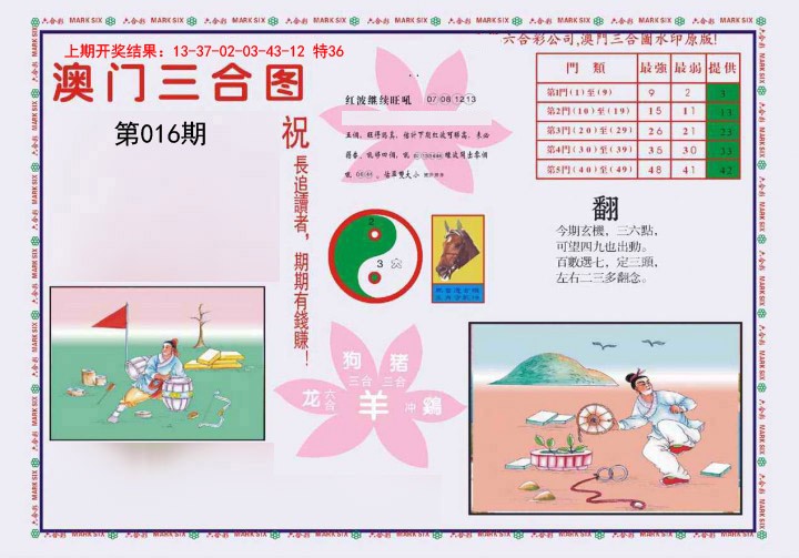 2025016期4-澳门三合