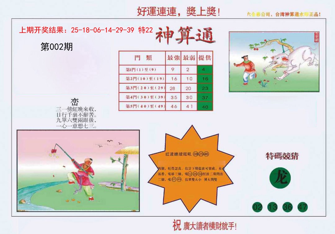 2025002期4-台湾神算