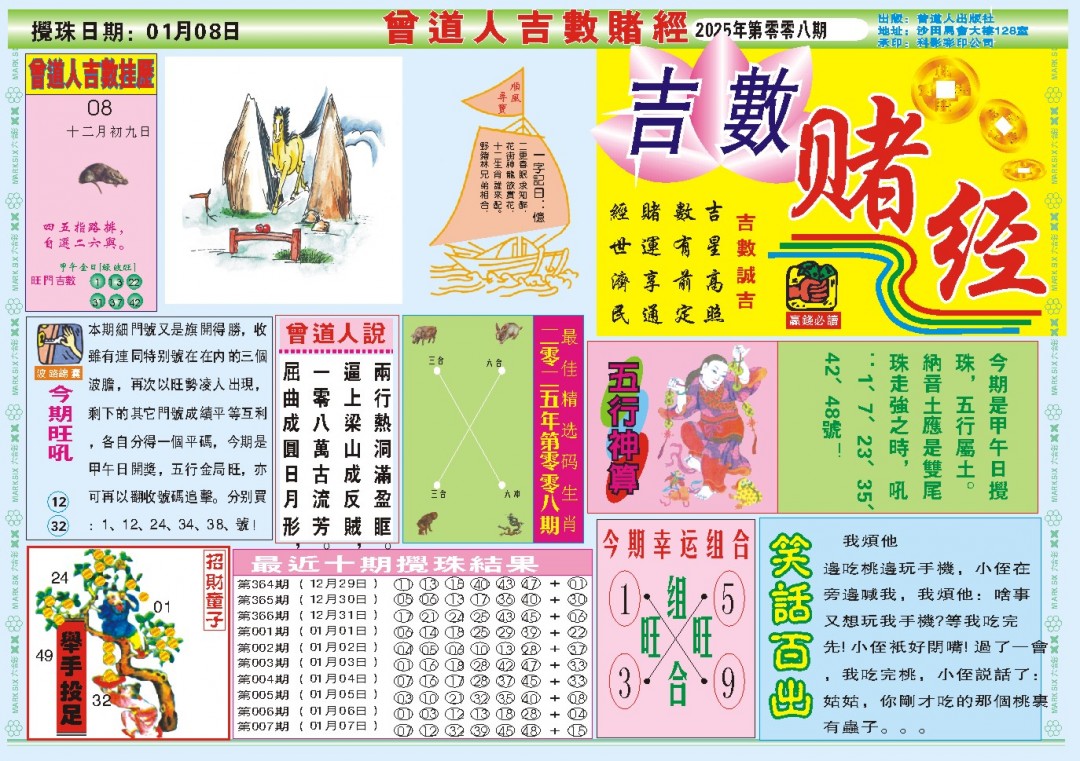 2025008期吉数赌经A