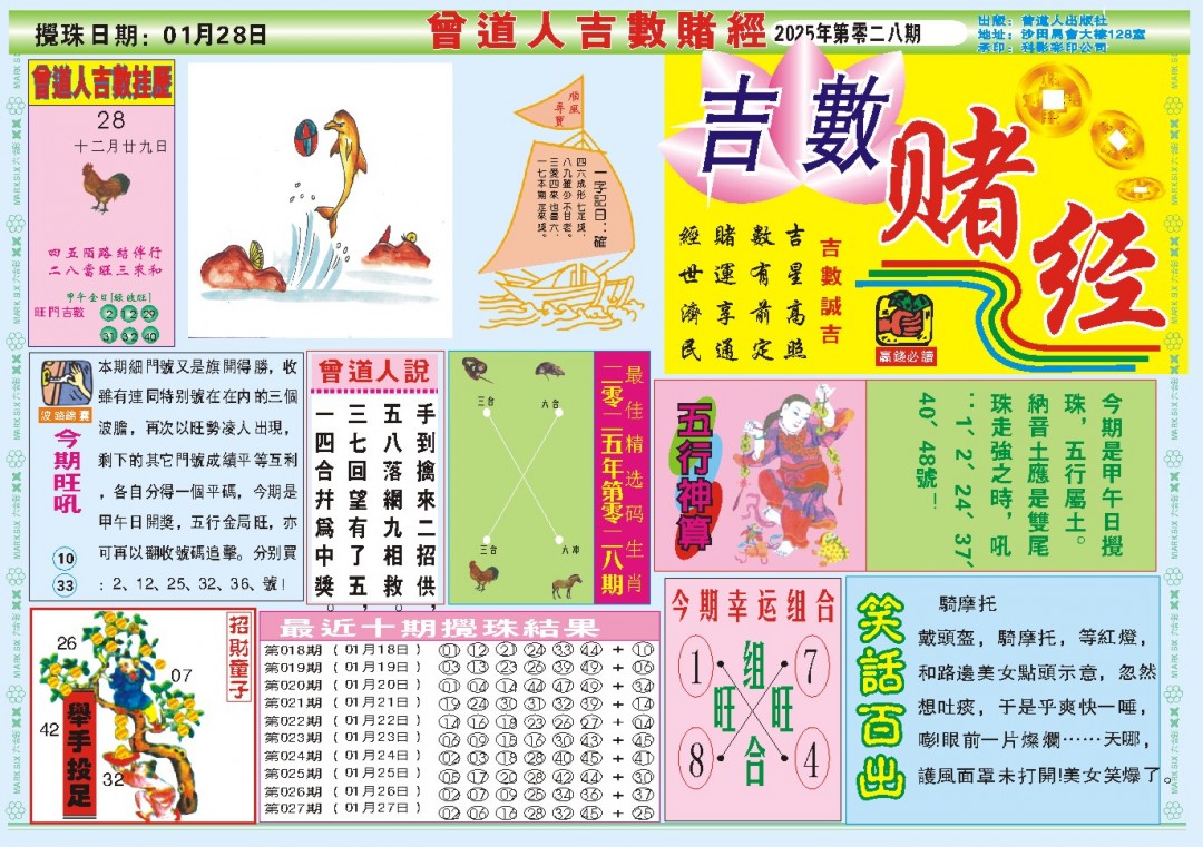 2025028期吉数赌经A