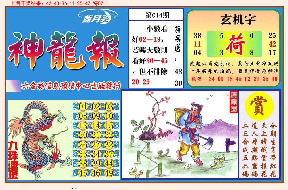 2025014期神龙报