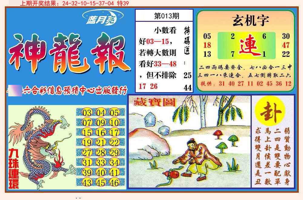 2025013期神龙报