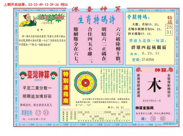 2025020期港台神算B