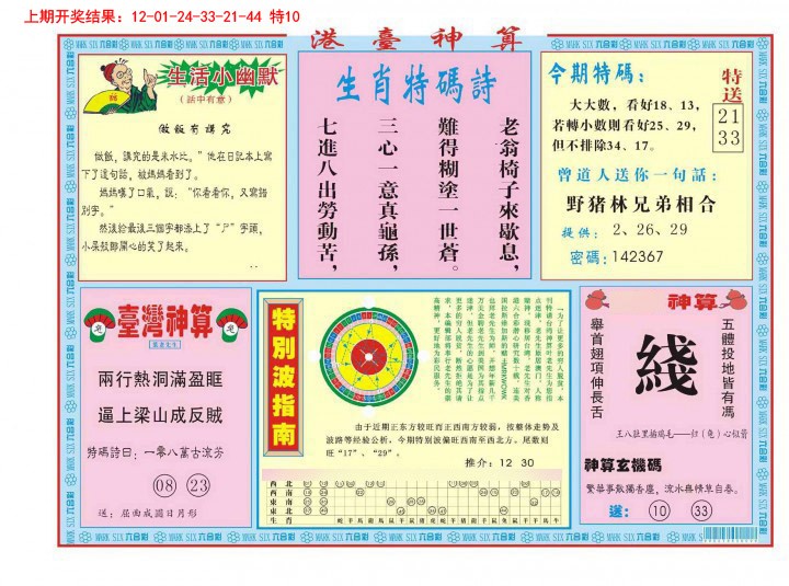 2025019期港台神算B