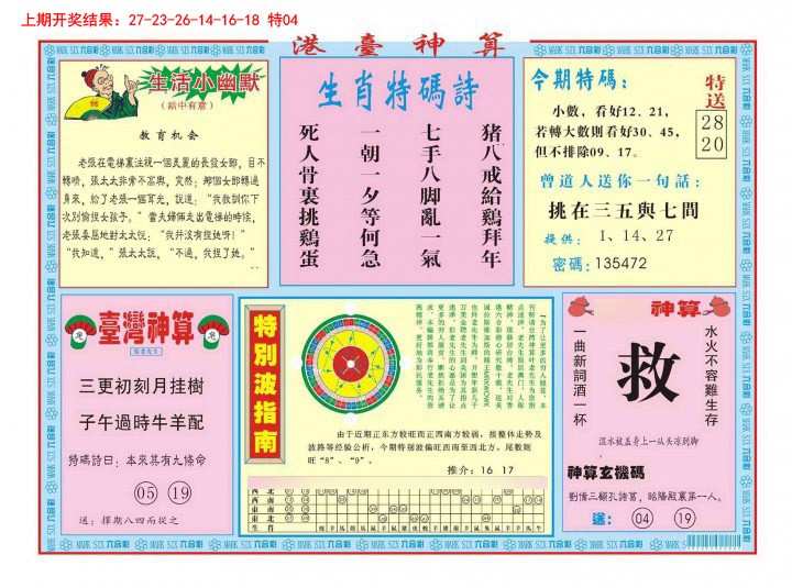 2025023期港台神算B