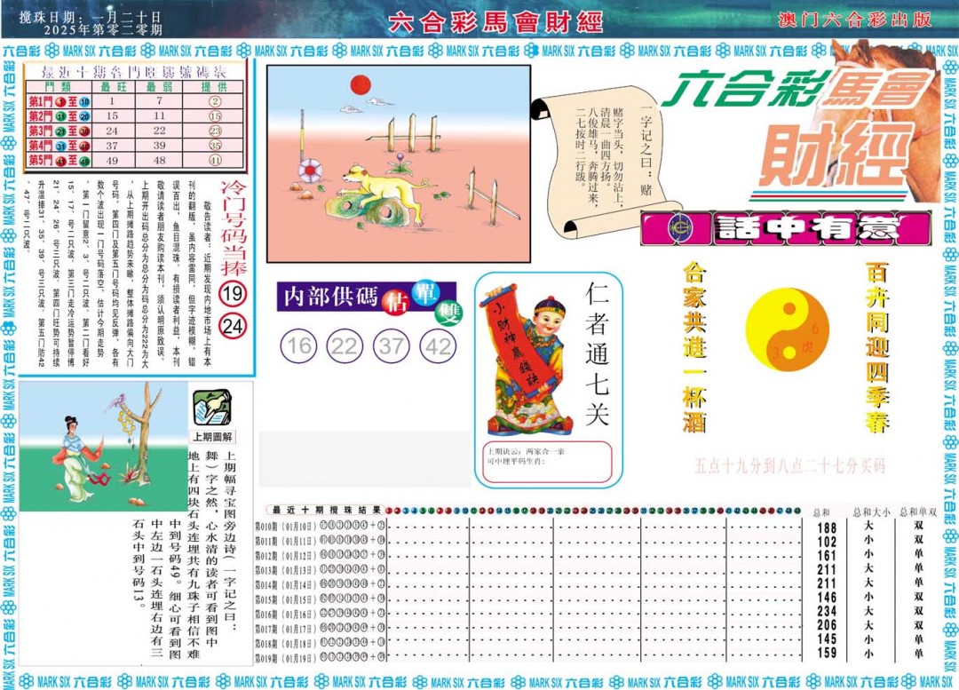 2025020期马会财经A